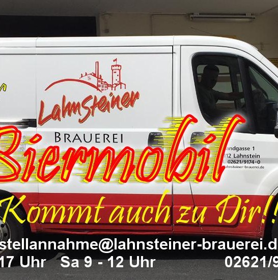 Biermobil | © Lahnsteiner Brauerei