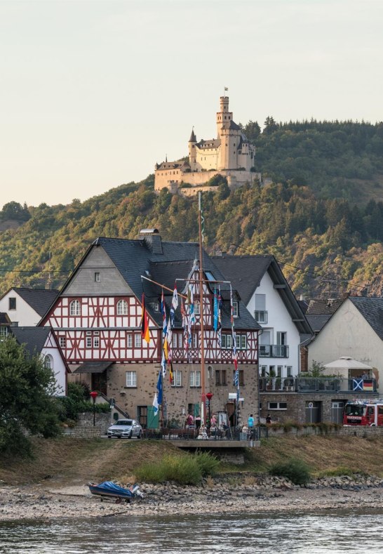 Marksburg mit Spay im Vordergrund | © Dominik Ketz