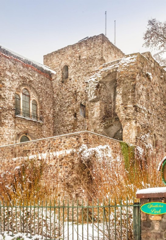 Brömser Castle with snow | © Marlis Steinmetz