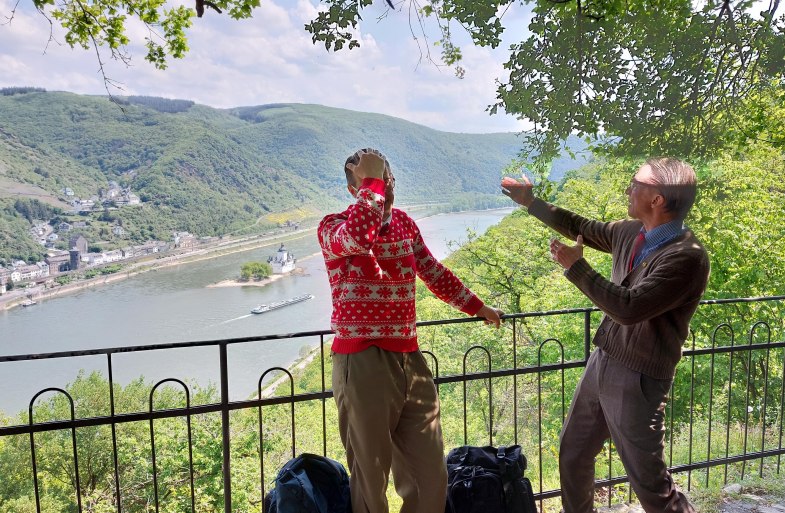 Willi und Ernst auf dem Sauzahn | © TI Hunsrück-Mittelrhein