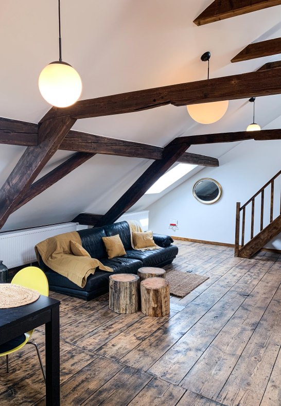 Loft, Wohnzimmer | © Greive