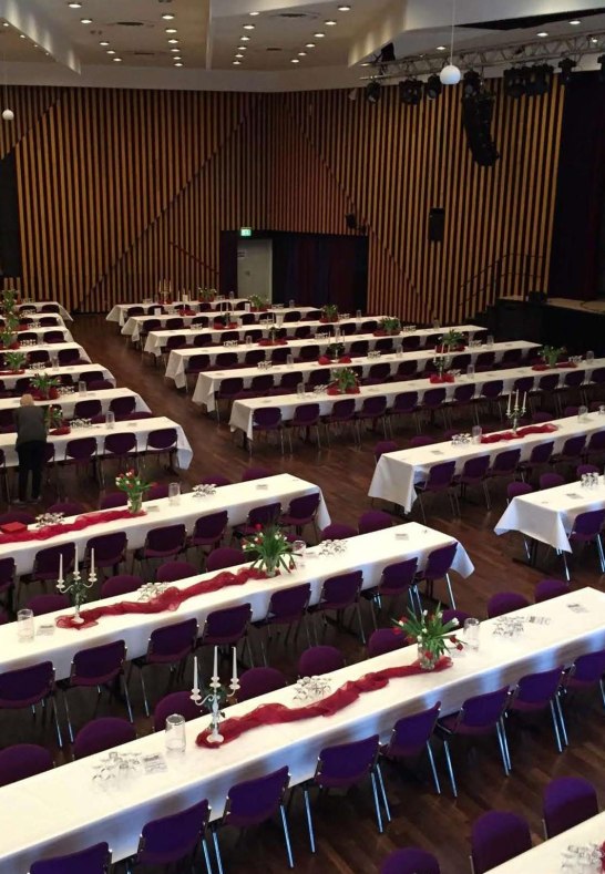 Stadthalle Lahnstein Speisen Saal | © Stadthalle Lahnstein