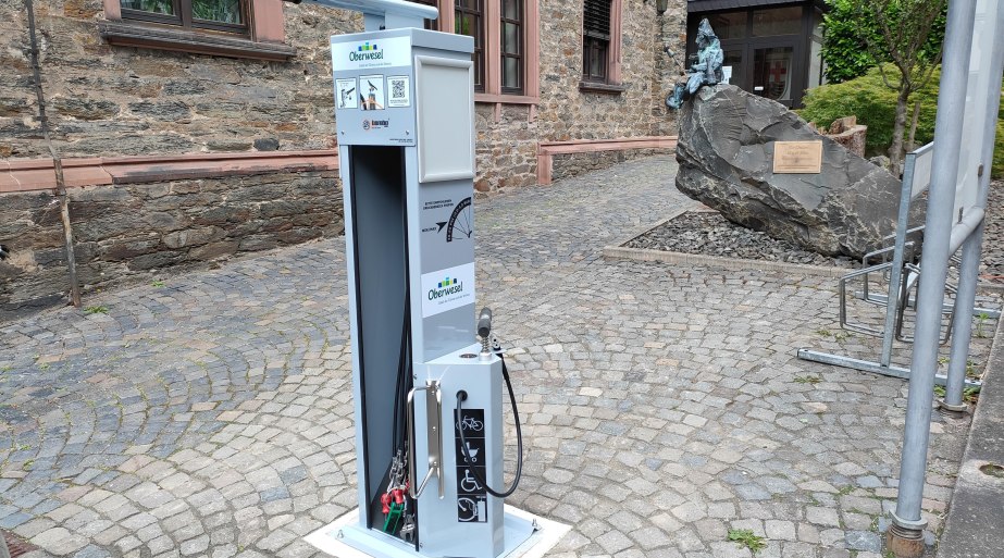 Fahrrad-Reparaturstation | © Tourist-Information Oberwesel