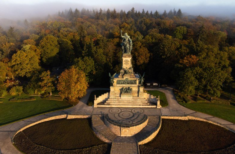 Luftaufnahme Niederwalddenkmal | © HA Hessen Tourismus, k22