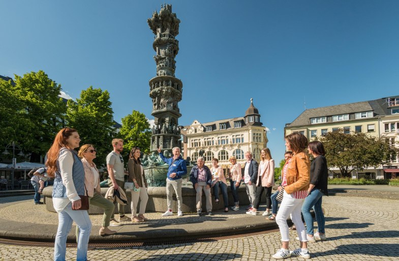 Historiensäule | © Koblenz-Touristik GmbH / Dominik Ketz