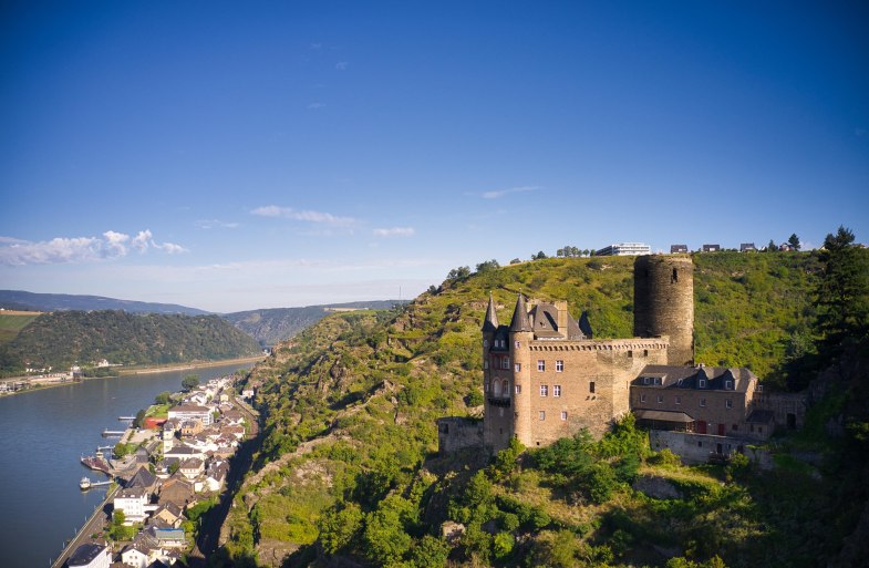 Burg Katz oberhalb von St. Goarshausen | © Sebastian Reifferscheid