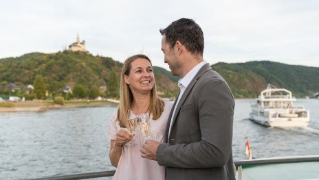 Schifffahrt auf dem Rhein | © Dominik Ketz