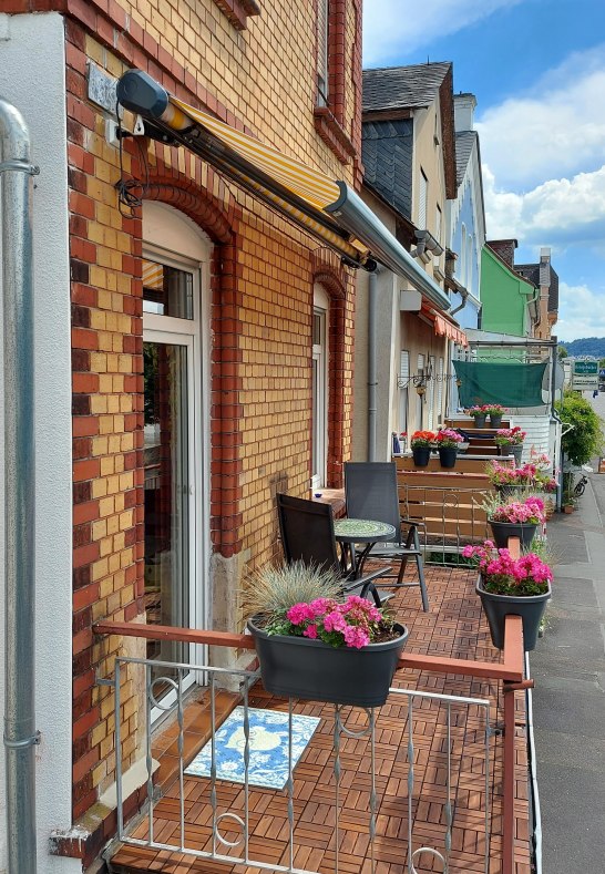 Sterrenberg Balkon mit Rheinblick | © Heimes