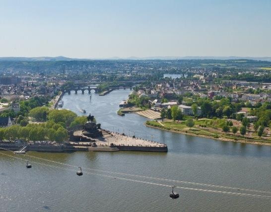 Deutsches Eck Koblenz | © Stadt Lahnstein