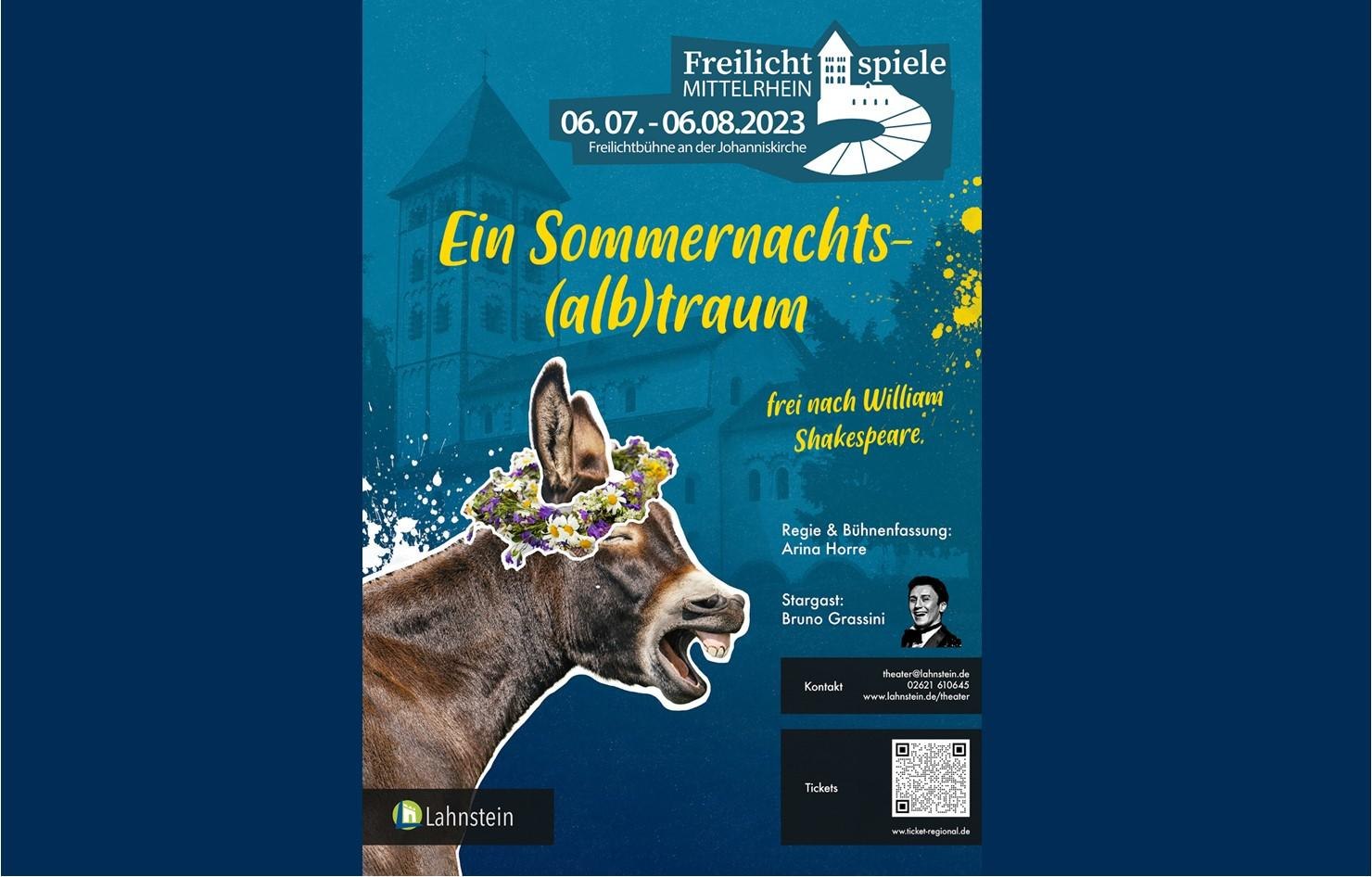 Freilichtspiele Mittelrhein Ein Sommernachtsalbtra | © Stadt Lahnstein